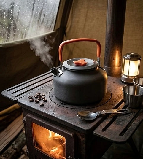 Ultra-Light Aluminum Camping Cookware Set